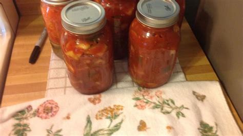 Zucchini In Tomato Sauce Canning Recipe