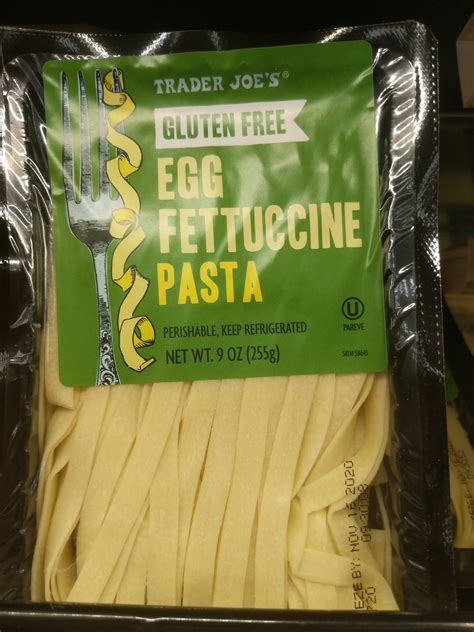 Trader Joes Gluten Free Egg Fettuccine Pasta Well Get The Food