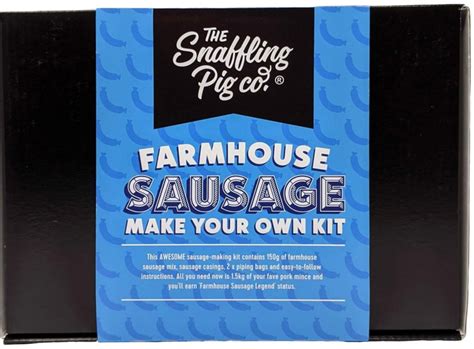 Make Your Own Farmhouse Sausage Kit And Snaffling Pig