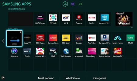 It delivers more than 100 live channels and thousands of movies from the biggest names like. How to update an App in Samsung Smart TV? | Samsung ...