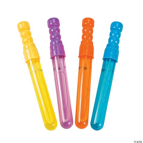 Small Bubble Wands 12 Pc Oriental Trading