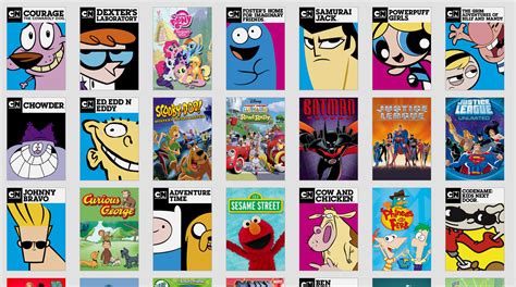 Old Shows On Cartoon Network Names