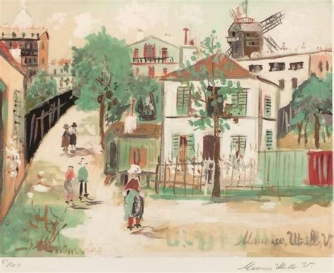 Maurice Utrillo Montmartre Catawiki