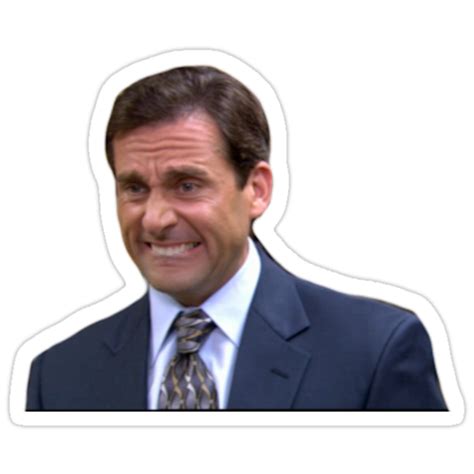 Michael Scott Stickers By Ronsmith57 Redbubble