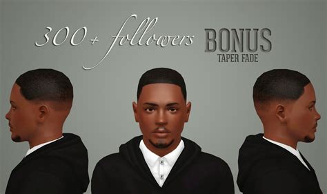 My Sims 3 Blog Taper Fade New Tops For Males By Infisim