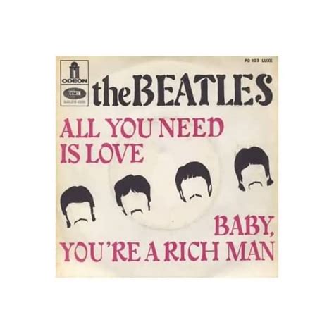 All You Need Is Love De Beatles Sp Chez Ultime Ref