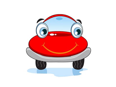 Cartoon Car Facing Front Clipart Best