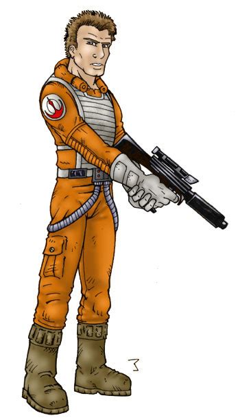 Rebel Pilot Star Wars Artists Guild