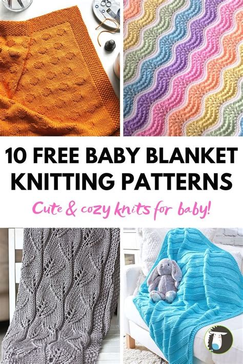 10 Free Baby Blanket Knitting Patterns — Blognobleknits Knit Baby