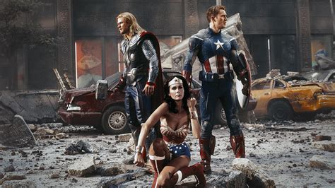 Hình Nền Siêu Anh Hùng Dc Comics Wonder Woman Thor Đội Trưởng Mỹ