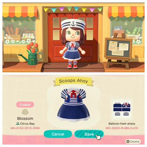 I Made A Scoops Ahoy Uniform On Animal Crossing Lol Strangerthings
