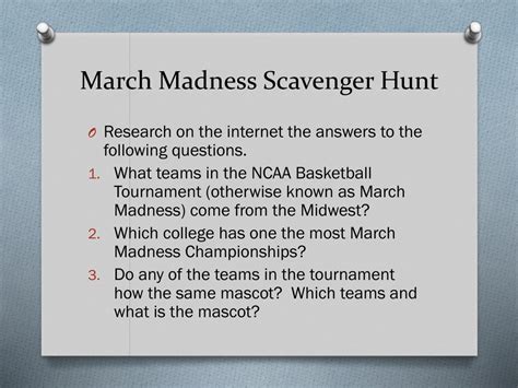 Ppt March Madness Powerpoint Presentation Free Download Id2699175