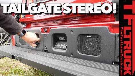 Breaking News First Ever Tailgate Speakers In The 2019 Gmc Sierra 1500