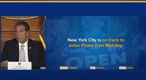 Of the 150,199 tests reported yesterday, 8,215 were positive (5.47% of total). NY Governor Andrew Cuomo: NYC Entering Phase 2 Reopening ...