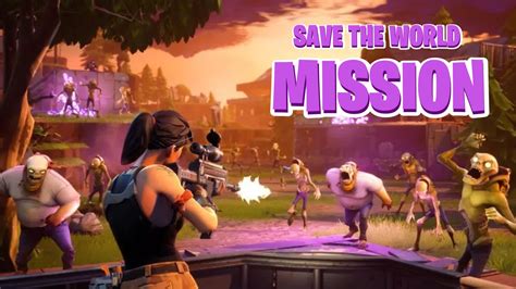 🧟 Save The World Mission 🧟 4829 4165 9073 By Eatyoushay Fortnite Creative Map Code Fortnitegg