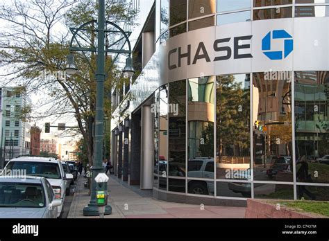 Chase Bank Building Downtown Denver Colorado Stock Photo Alamy