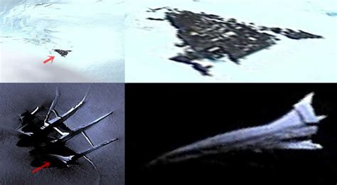 Unknown Spacecraft And Ancient Triangle Ufo Discovered In Antarctica