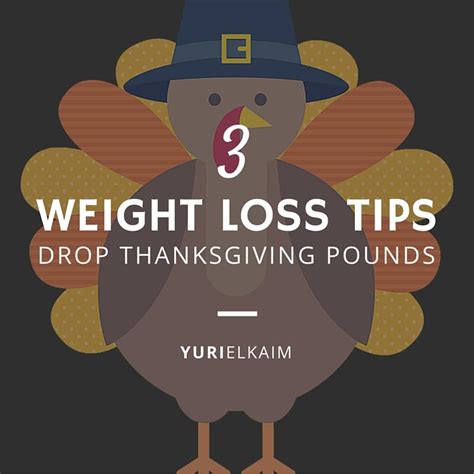 That way i'll know a good price when i see it. 3 Quick Thanksgiving Weight Loss Tips | Yuri Elkaim