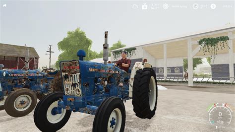 Ford 4000 Worn Tractor V20 Fs19 Farming Simulator 19 Mod Fs19 Mod