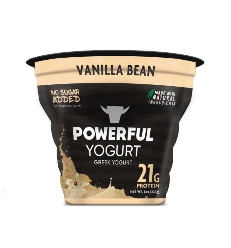 Powerful Yogurt Vanilla Bean Greek Yogurt Oz Ralphs