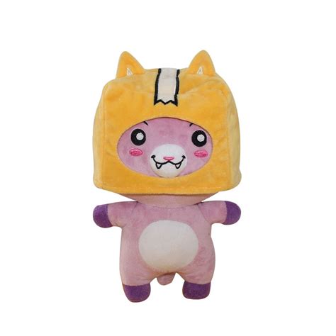 2021 Lankybox Foxy Rocky Boxy Plush Toy Removable Cover Stuffed Doll