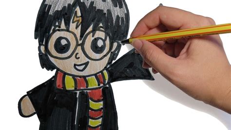 Como Dibujar A Harry Potter Kawaii Paso A Paso Youtube