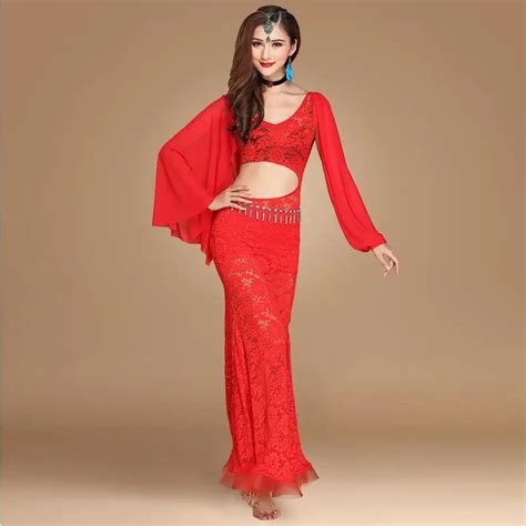 New Sexy Belly Dance Costume Indian Bellydance Dress Womens Performance Stagewear Carnival
