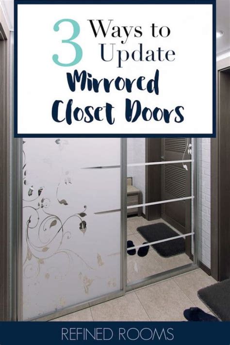 Many homeowners like the way mirrored sliding closet doors add dimension and space to a crowded room. Design Solutions for Outdated Mirrored Closet Doors