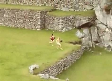 Peru Authorities Crackdown On Naked Photos And Streaking At Machu