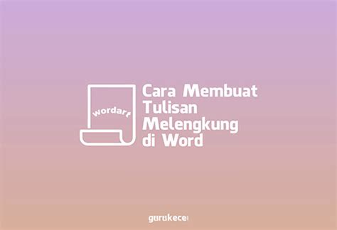 We did not find results for: √ Cara Membuat Tulisan Melengkung di Word dengan Mudah dan ...