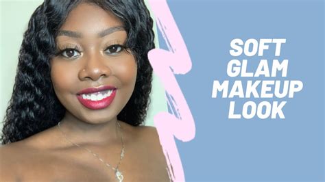 i m back soft glam makeup tutorial for darkskin youtube