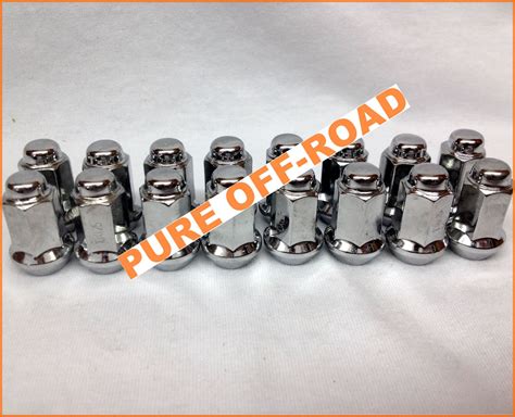 Set Of Itp Chrome Tapered Lug Nuts X W Mm Head Atv Utv