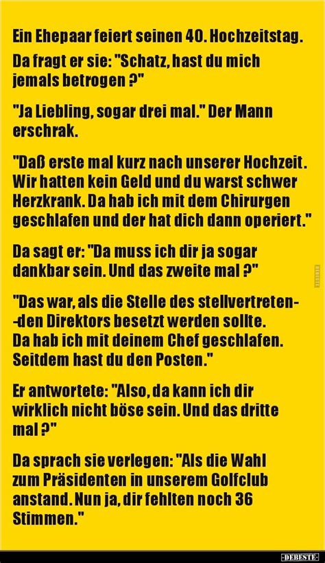 Wir sind guter dinge, dass für sie der richtige glückwunsch dabei war, mit dem sie ihre glückwunschkarte bereichern können. Freche Sprüche Zum 40 Hochzeitstag / 40 Schon Bild Von Lustige Gemeine Geburtstagsspruche ...