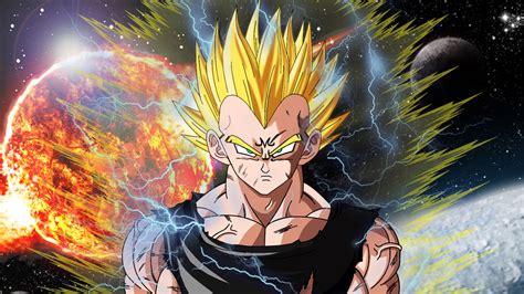 He became a central member of earth's special forces and fathered fan favorite character trunks, whom would travel back in time saving the earth and its people from a dark deadly fate. Majin Vegeta - Dragon Ball Z Hintergrund (37528785) - Fanpop