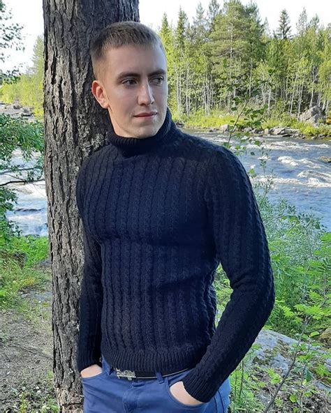 Вязание, мужской свитер спицами, идеи вязания, черный, черный свитер ...