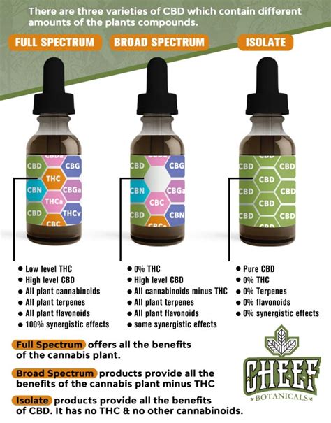 The Different Types Of Cbd And Cbd Products Complete Guide