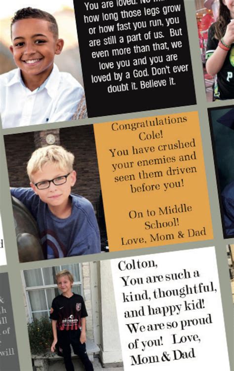 This Example “congratulations” Ad From A 5th Grade Yearbook Flyer R