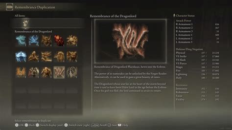 Elden Ring All Remembrance Items Checklist Plus Walking Mausoleums