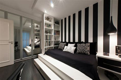 Chambre noire et blanche - signification des couleurs et ...