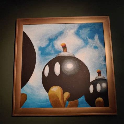 Retrogamingblog Super Mario 64 Paintings Made By Canvas64 Impresion