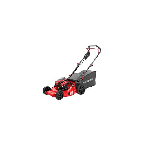 Craftsman V60 60 Volt Max Lithium Ion Push 21 In Cordless Electric Lawn