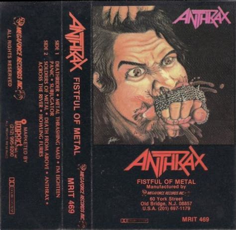 Anthrax Fistful Of Metal Encyclopaedia Metallum The Metal Archives