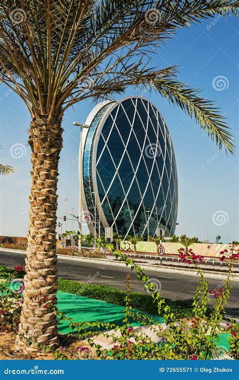 The Aldar Headquarters Building Editorial Photo Image Of Middle