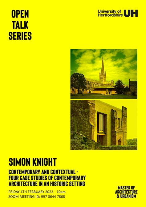 Join Simon Knight In The Open Talk Series