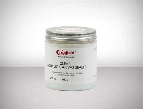 Cranfield Spectrum Clear Acrylic Canvas Sealer Primers And Sealers