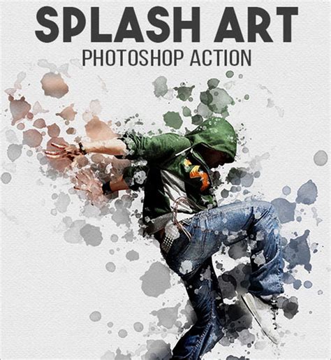 37 Splash Photoshop Actions Free And Premium Psd Actions