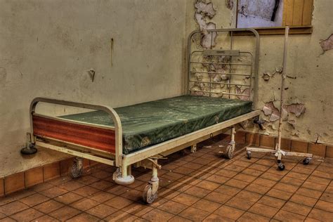 Abandoned Hospital Bed Photograph By Steev Stamford