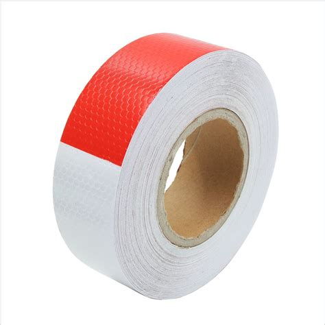 3m White And Red Reflective Tape Satelite Group