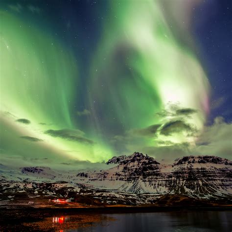 Northern Lights 4k Wallpaper Aurora Borealis Iceland Nature 59
