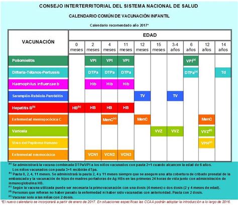 Entra En Vigor El Nuevo Calendario De Vacunas Mamas And Papas El PaÍs